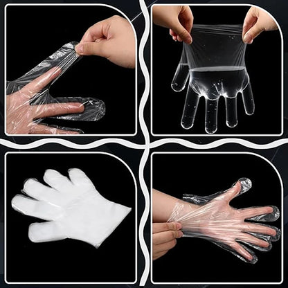 Disposable Food Handling Gloves for Cooking, Baking & Kitchen Cleaning