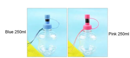 Portable Pet Water Bottle with Built-In Drinking Bowl