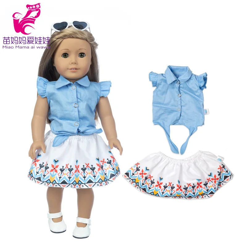 18 Inch  Baby Girl Doll Clothes