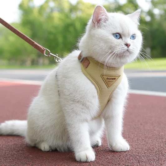 Breathable Cat Harness & Leash Set