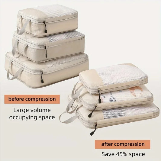 Travel Compression Packing Cube Set