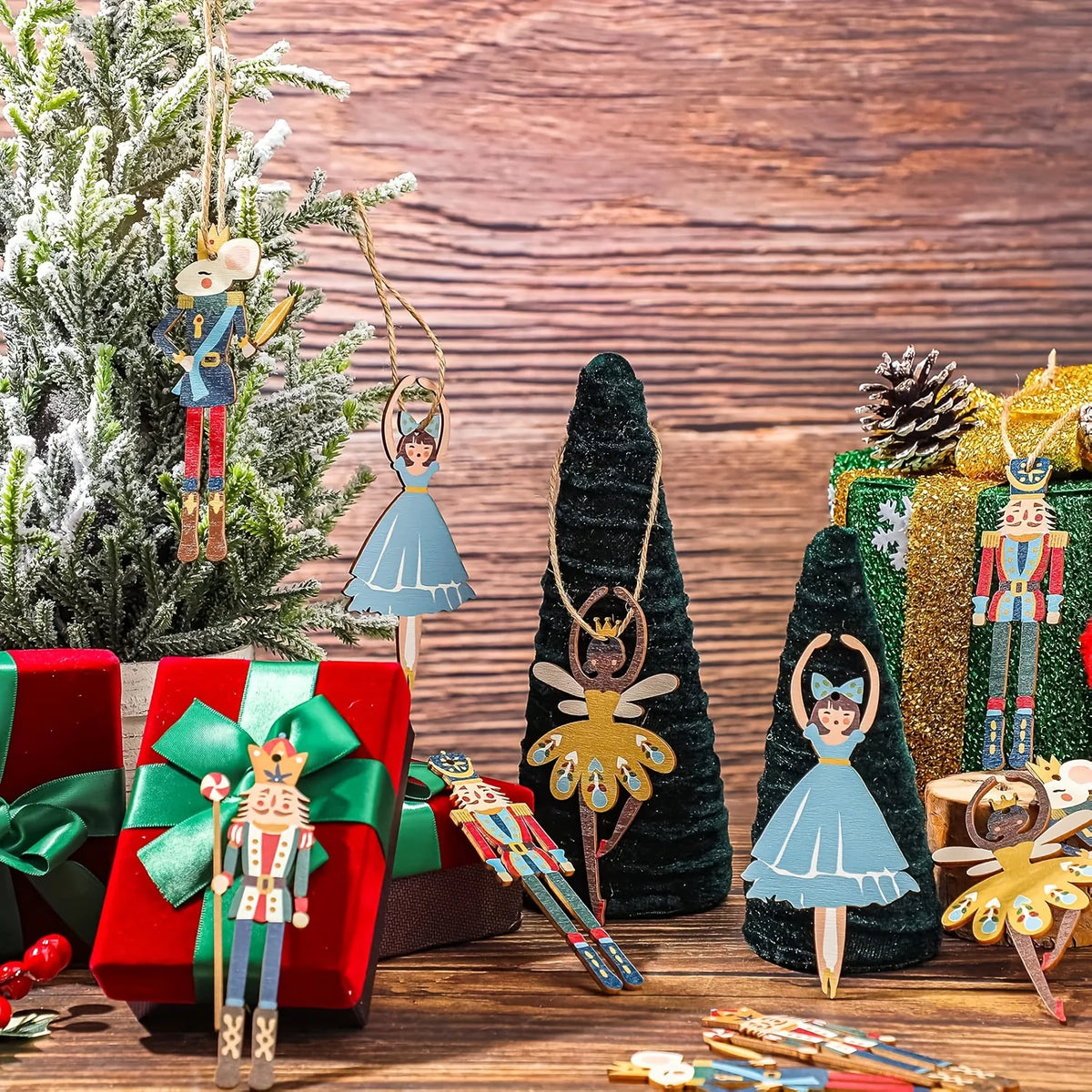 Wooden Nutcracker Christmas Hanging Ornament