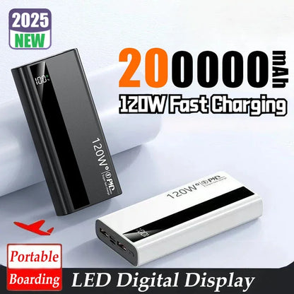 120W Ultra Capacity Fast Charging Power Bank