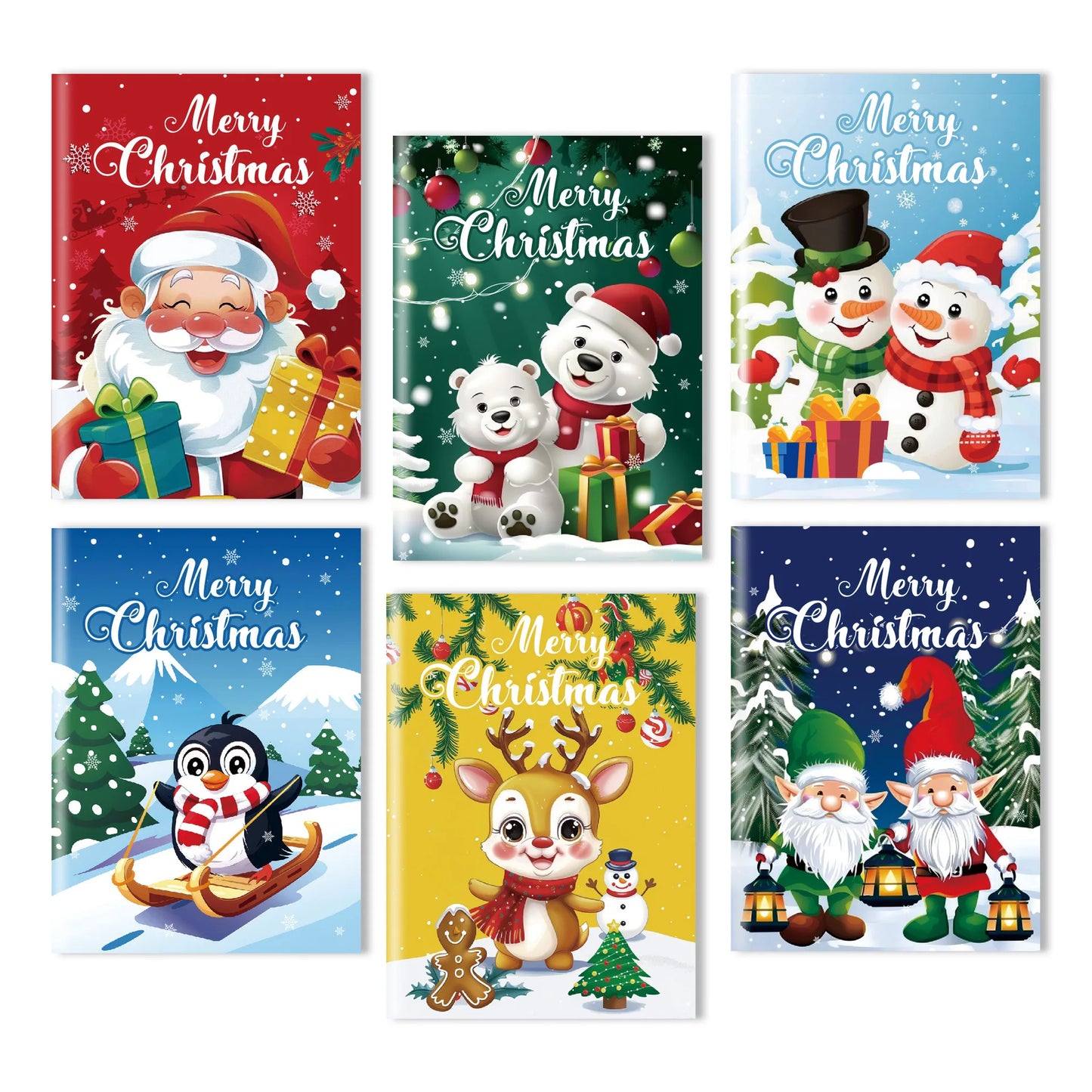 Christmas Coloring Book Set