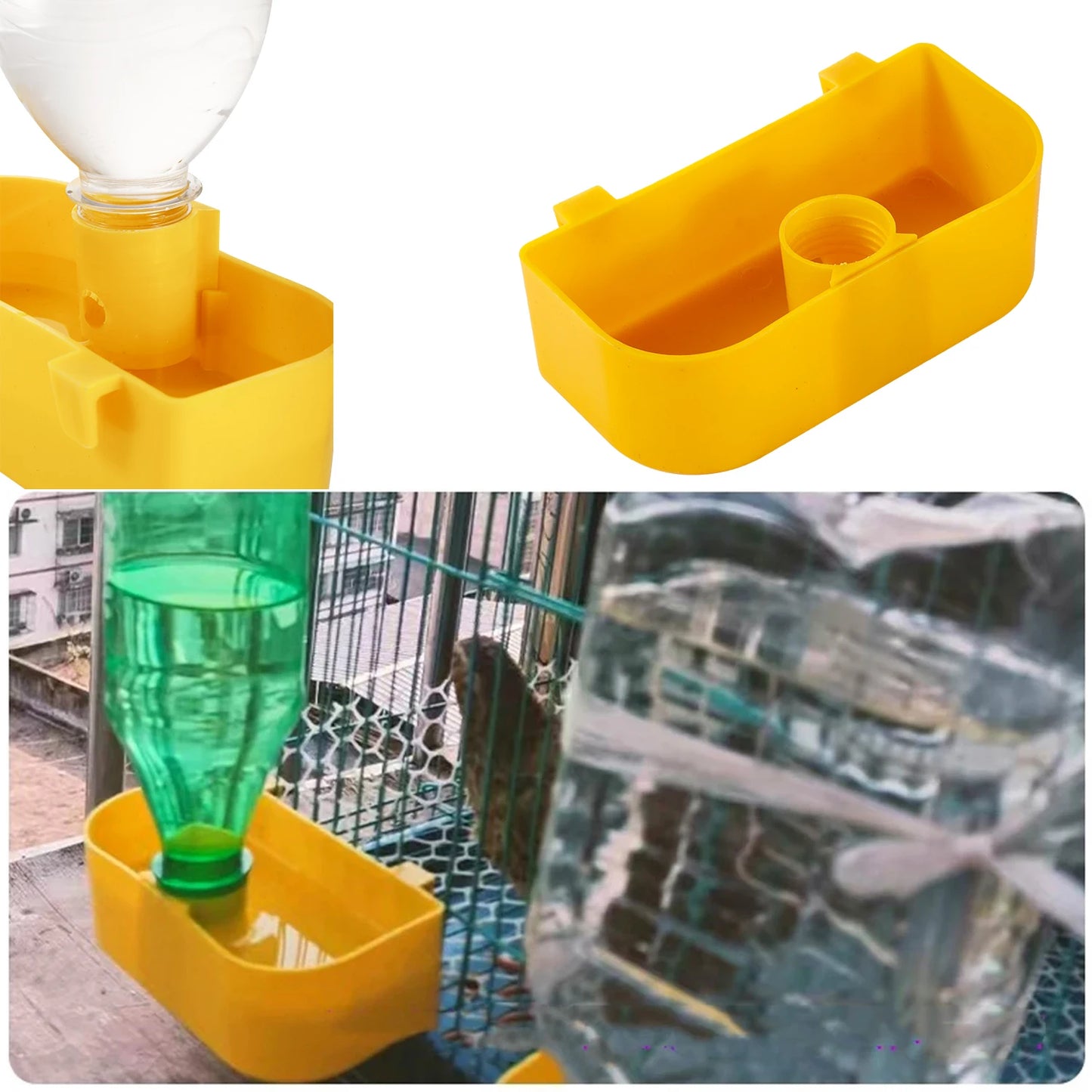 Automatic Bird Cage Water Dispenser