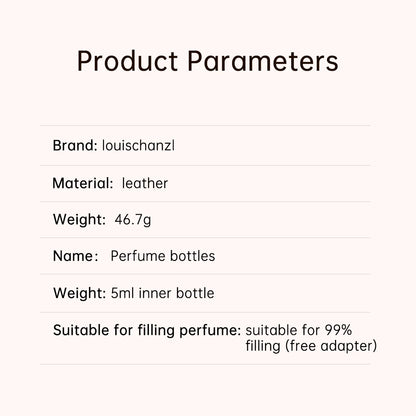 5ml Refillable Travel Perfume Atomizer