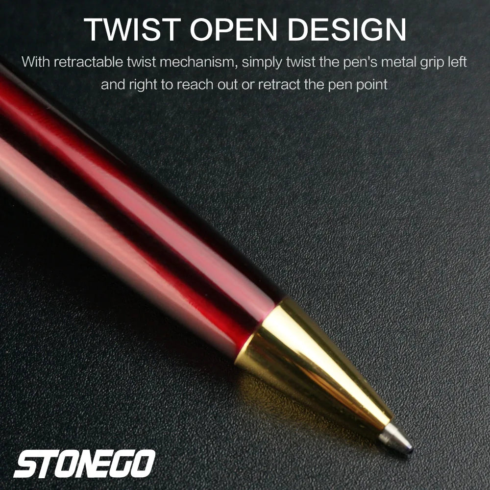 Elegant Chrome Signature Pen – 1.0mm Writing Point