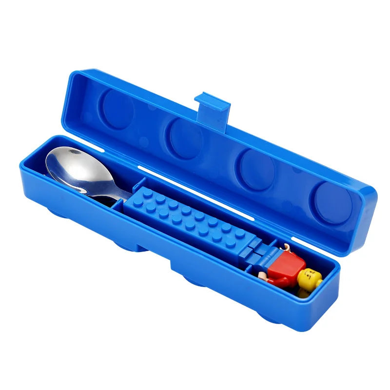 Portable Building Block Lunch Box for Kids