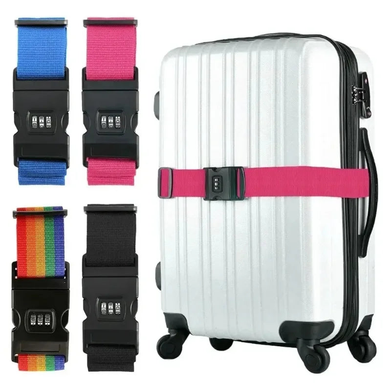 Adjustable TSA-Style Luggage Security Strap