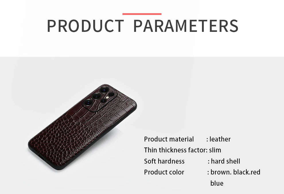 Full-Grain Leather Phone Case
