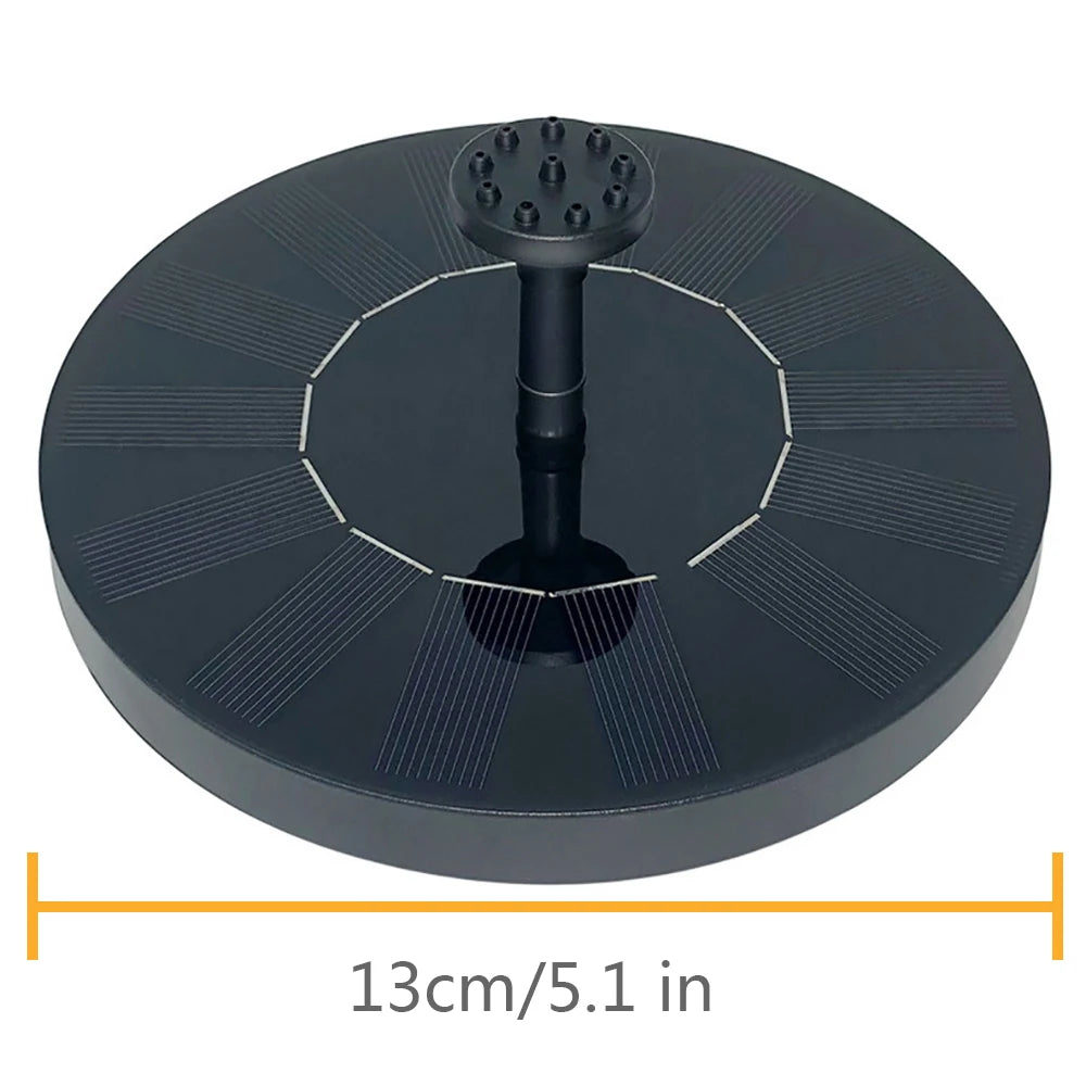 Solar Floating Water Fountain