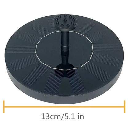 Solar Floating Water Fountain