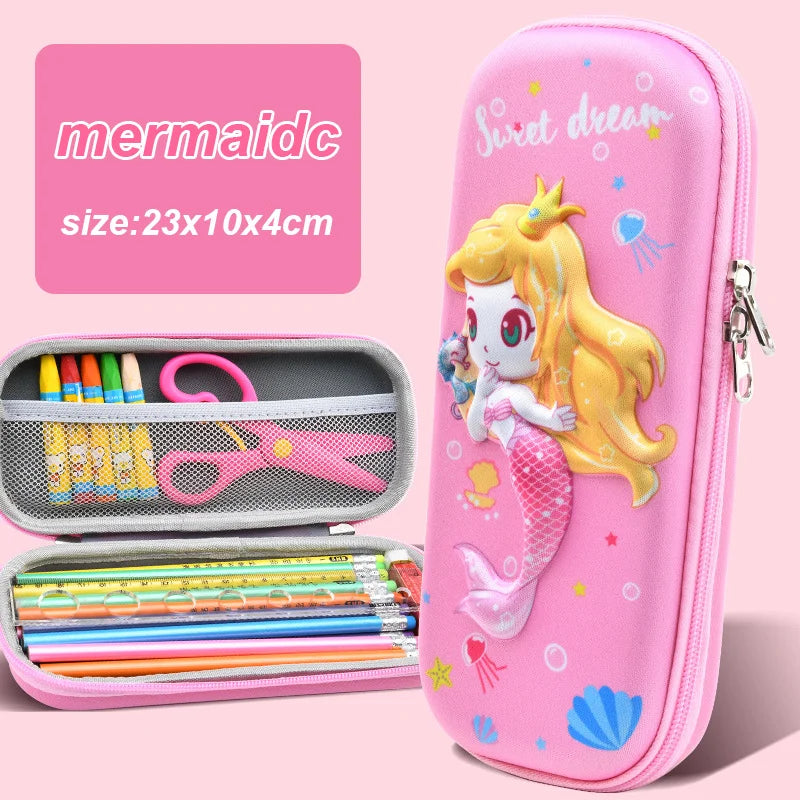 3D Kawaii Pencil Case