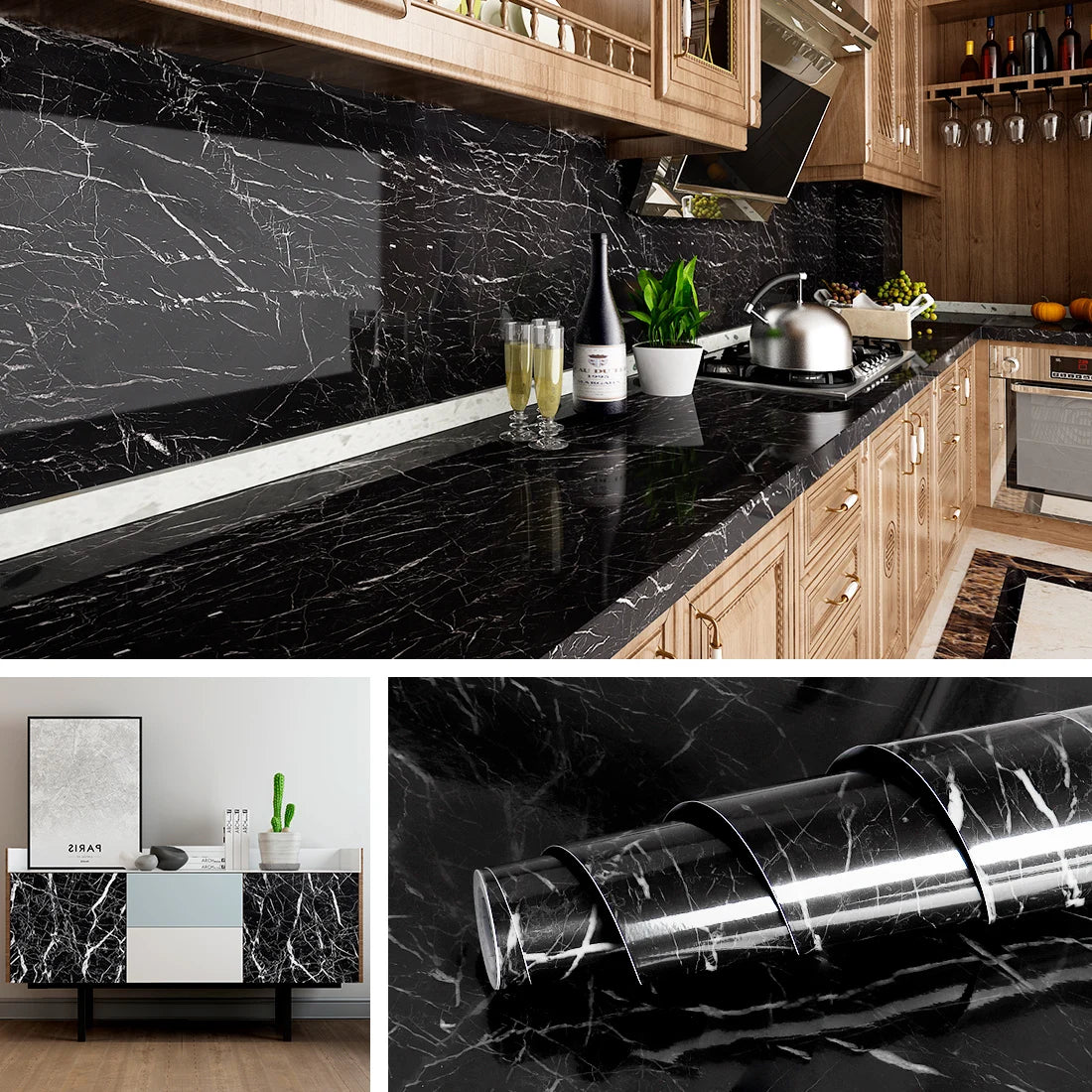 Marble Self-Adhesive Vinyl Wrap