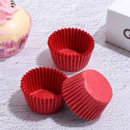 Mini Cupcake Paper Liners – Colourful Baking Cups