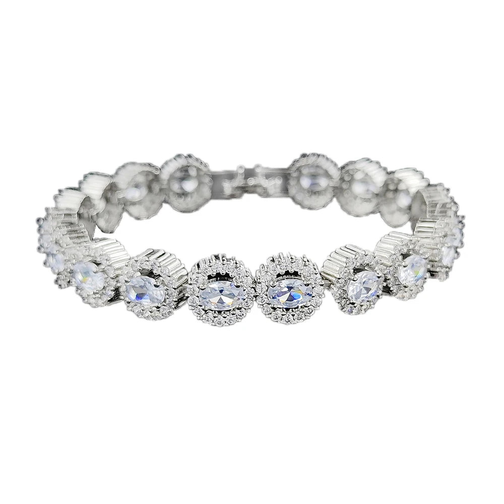 Princess Cubic Zirconia Bracelet