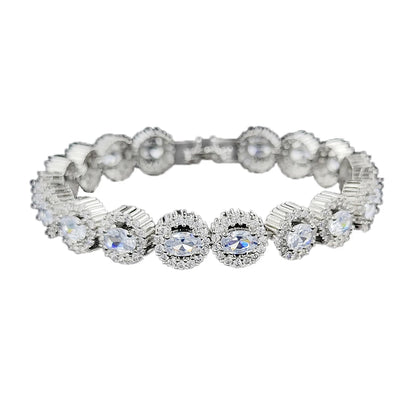 Princess Cubic Zirconia Bracelet