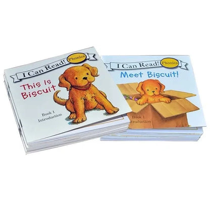 12 Books Set Biscuit Dog Series English Picture Books