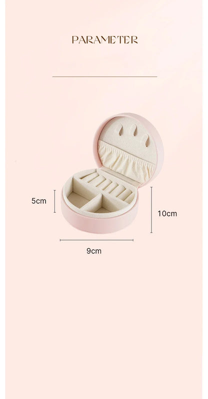 Mini Travel Jewelry Organizer Case
