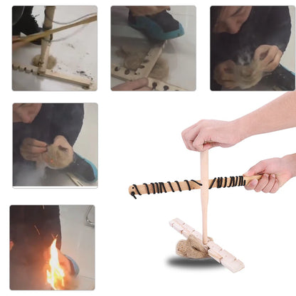 Primitive Fire Starting Kit