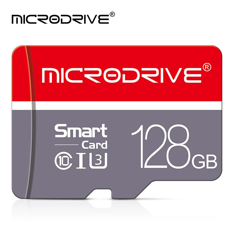 Class 10 High-Speed MicroSD Card with SD Adapter