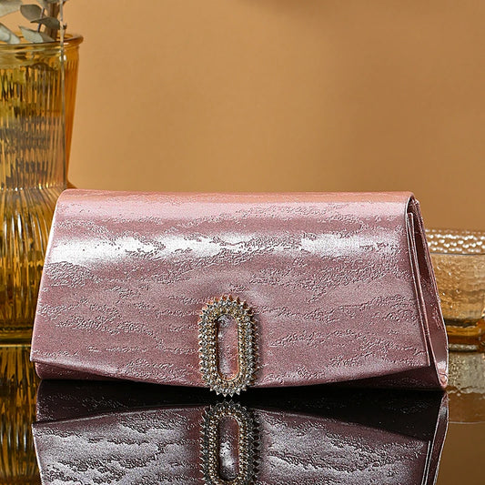Pink Diamond Evening Clutch