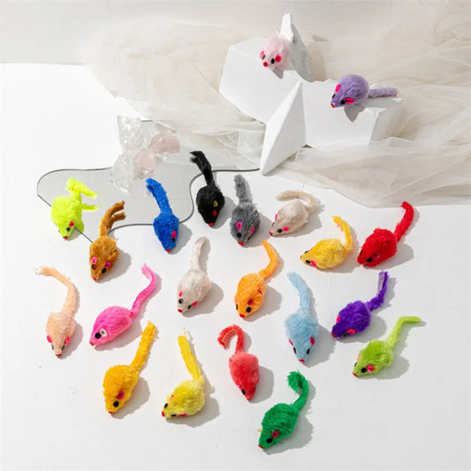 Pet Cat Rabbit Fur Mouse Toy