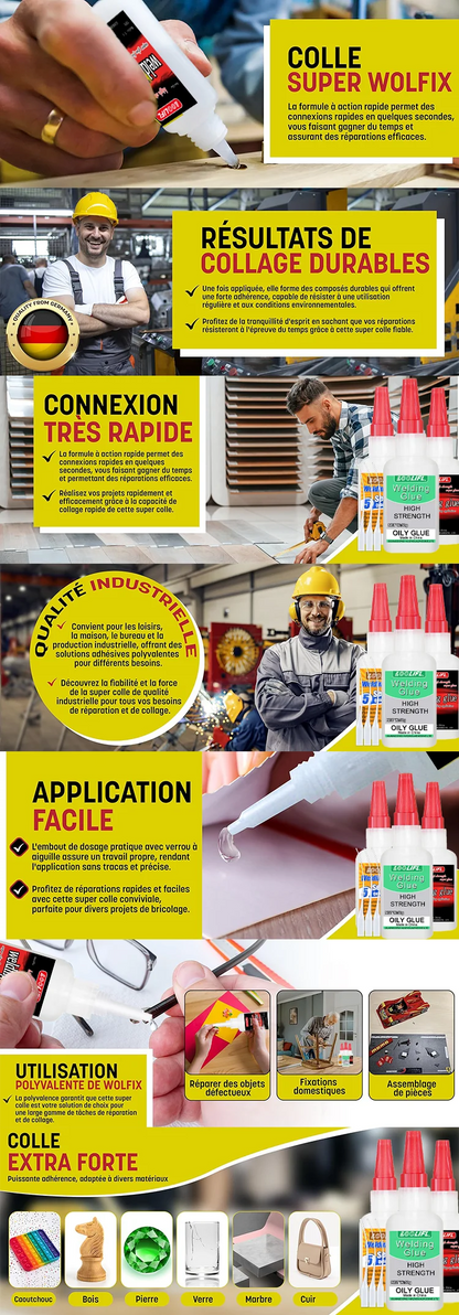 Heavy-Duty Multi-Surface Instant Repair Adhesive