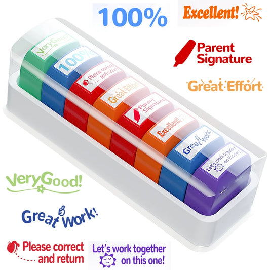 Self-Inking Teacher Stamp Set