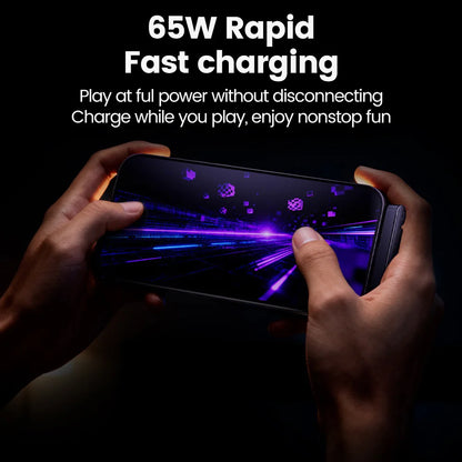 65W USB Fast Charging Cable with Phone Holder