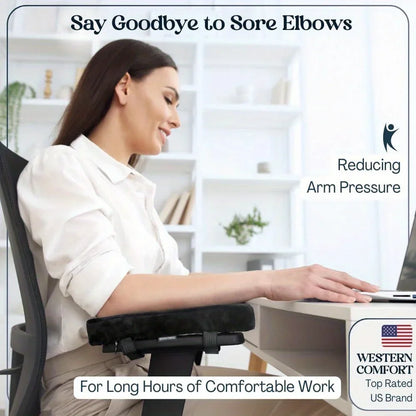Memory Foam Chair Armrest Pads