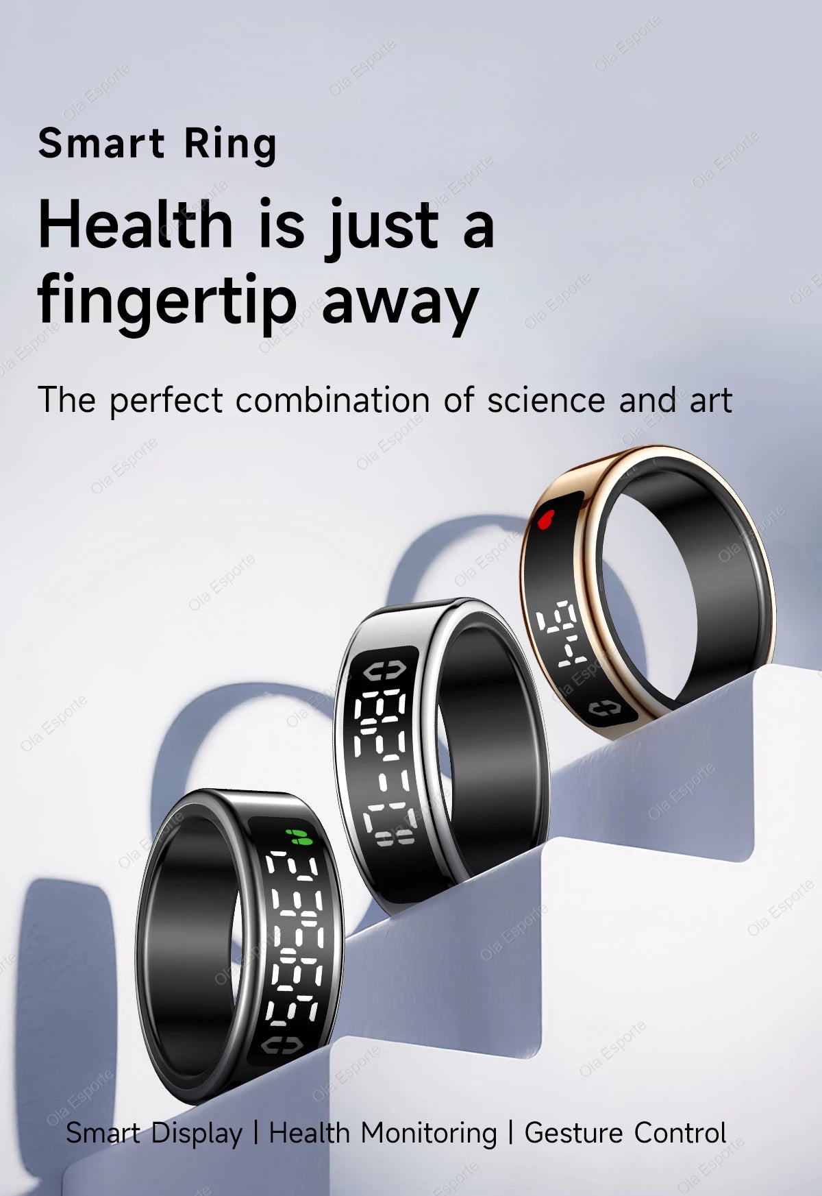 Smart Fitness Tracking Ring