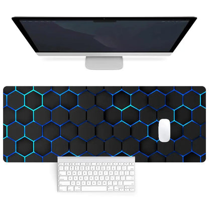 Hexagon Extended Desk Mat