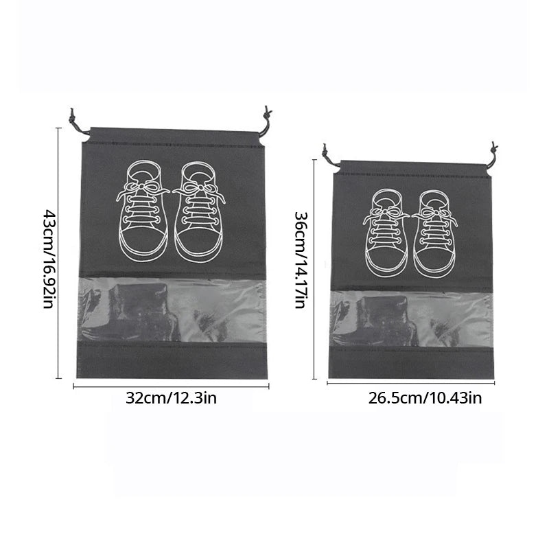 Reusable Travel Shoe Storage Bags