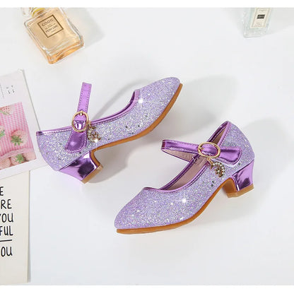 Girl High Heels Princess Shoes