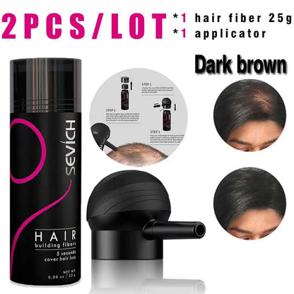 SEVICH Hair Building Fibers Set