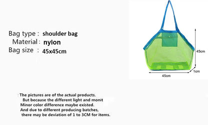 Children’s Mesh Beach Toy Storage Bag