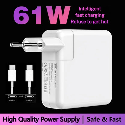 61W USB-C MacBook Charger