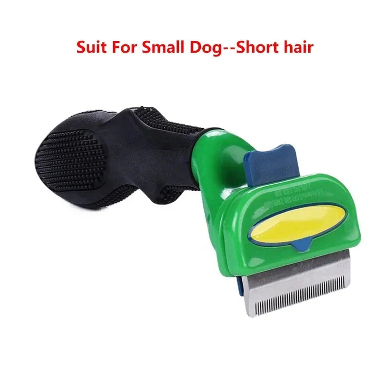 Pet Deshedding Grooming Comb for Cats & Dogs
