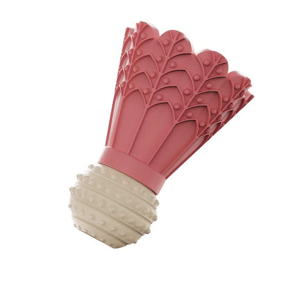 Interactive Badminton Dog Chew Toy with Squeaker