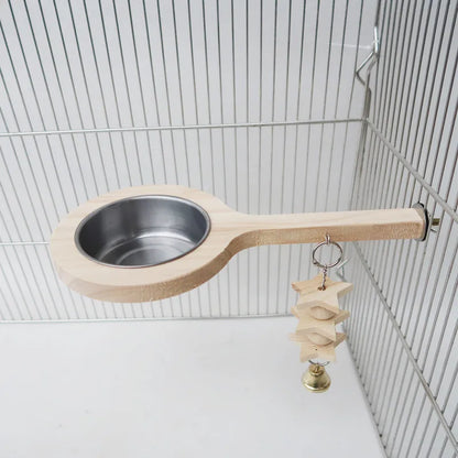Parrot Perch Feeder Stand
