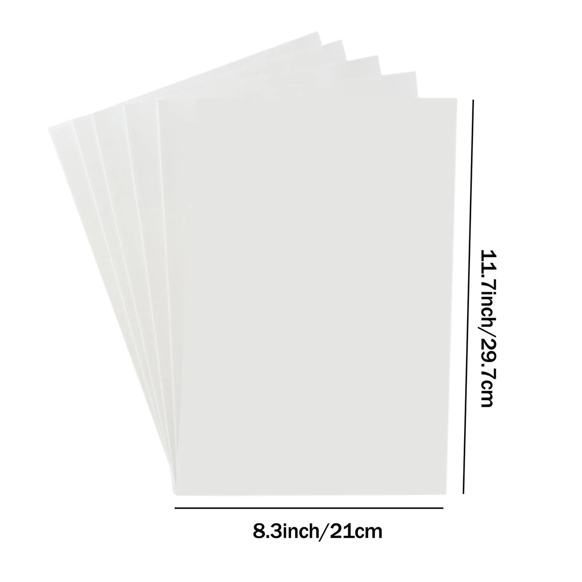 5 Sheets A4 Iron-On Heat Transfer Paper