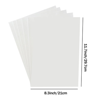 5 Sheets A4 Iron-On Heat Transfer Paper