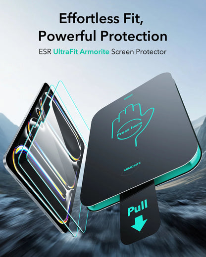 ESR 2-Pack Tempered Glass Screen Protector for iPad