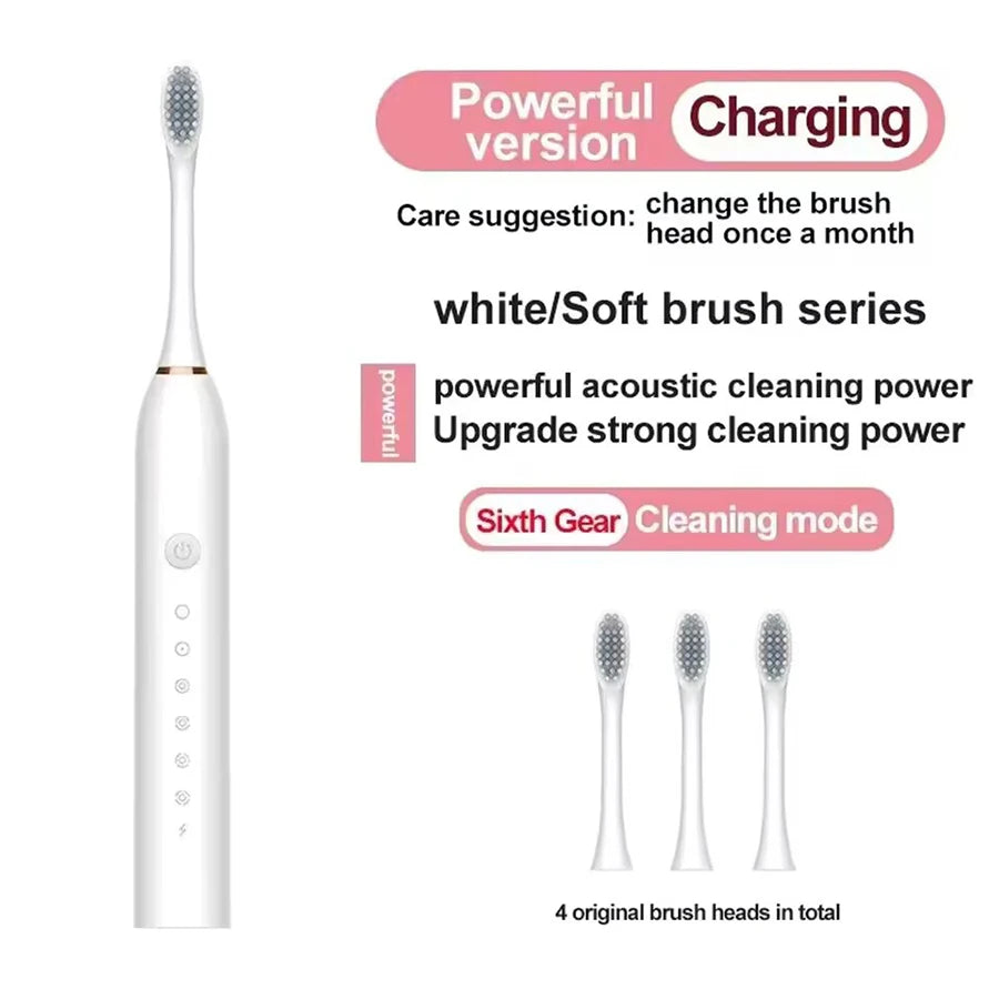 Ultrasonic Electric Rechargeable Toothbrush
