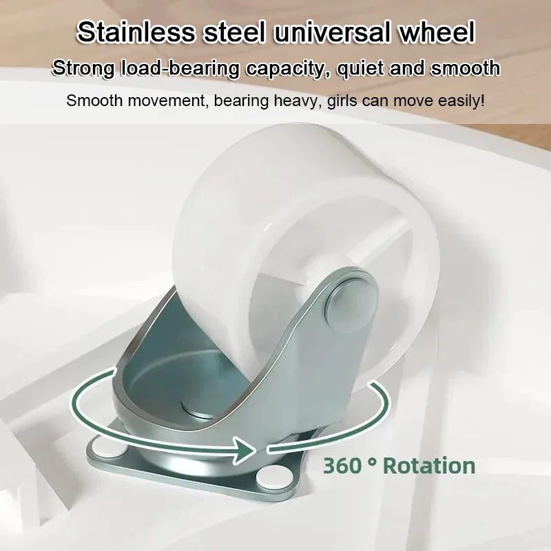 Heavy-Duty Plant Caddy with Hidden Wheels