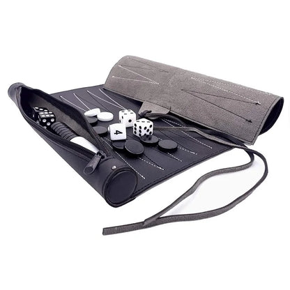 Roll-Up Travel Backgammon Set