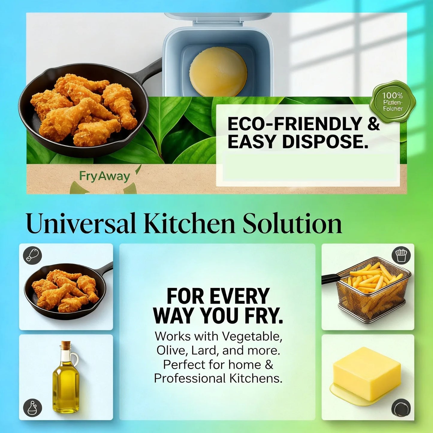 Cooking Oil Solidifier Powder