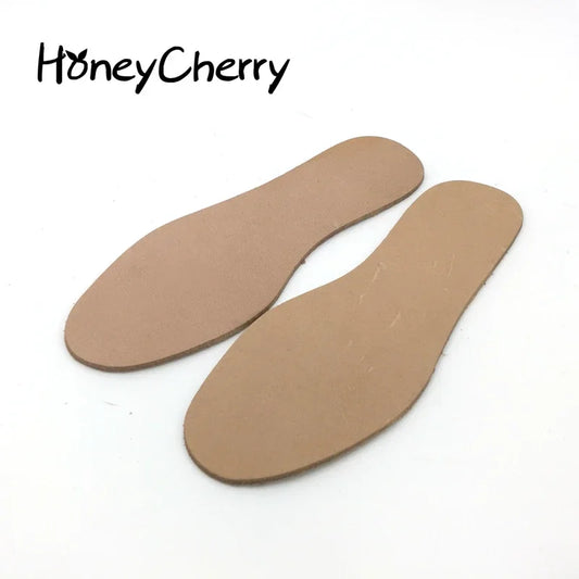 Men’s Genuine Cowhide Leather Shoe Insoles
