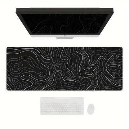 Topographic Gaming Mouse Pad & Desk Mat